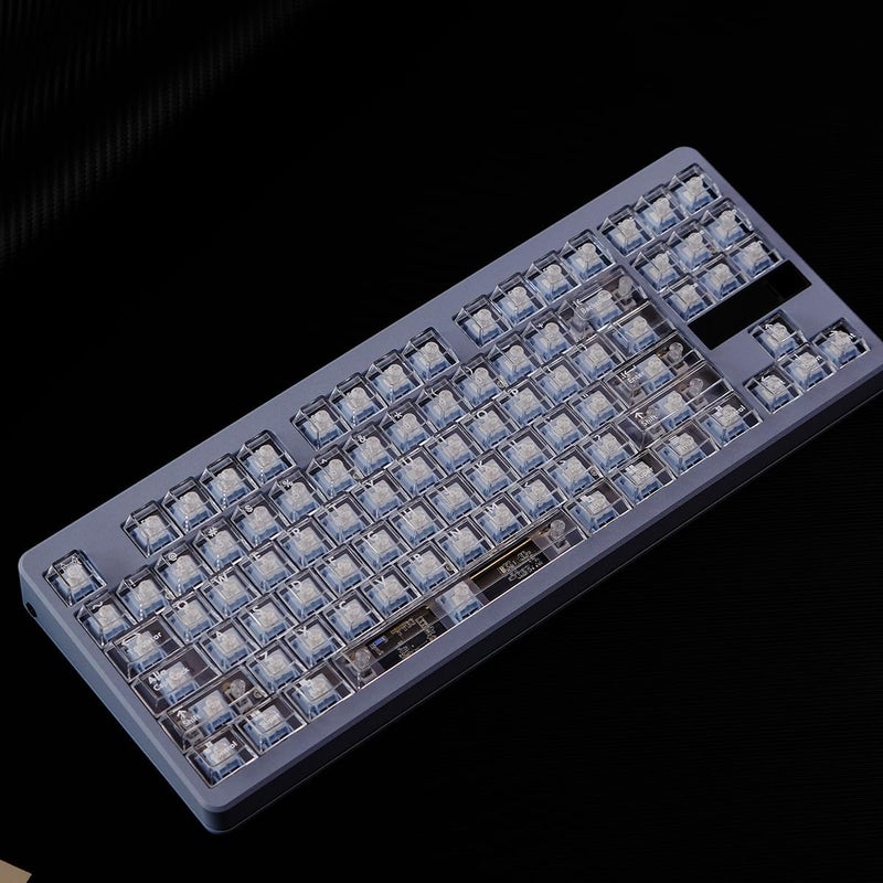 Sumgsn 114 Keys Clear Keycaps PC Cherry Profile White Transparent Keycaps Set Fit for 60% 65% 75% 95% Cherry Mx Switches Mechanical Keyboard - Image 4